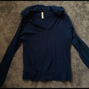 Abercrombie & Fitch dupe hooded sweater navy blue